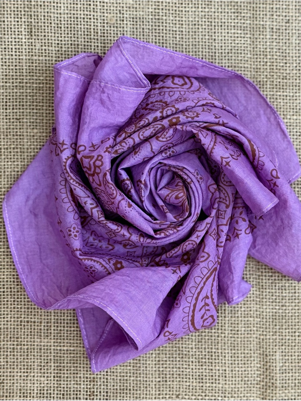 SAVED FOR DONNA Bandanas BANDANA SET NWT "Flower Child" Scarf (SET OF 5) COTTON - Picture 9 of 13